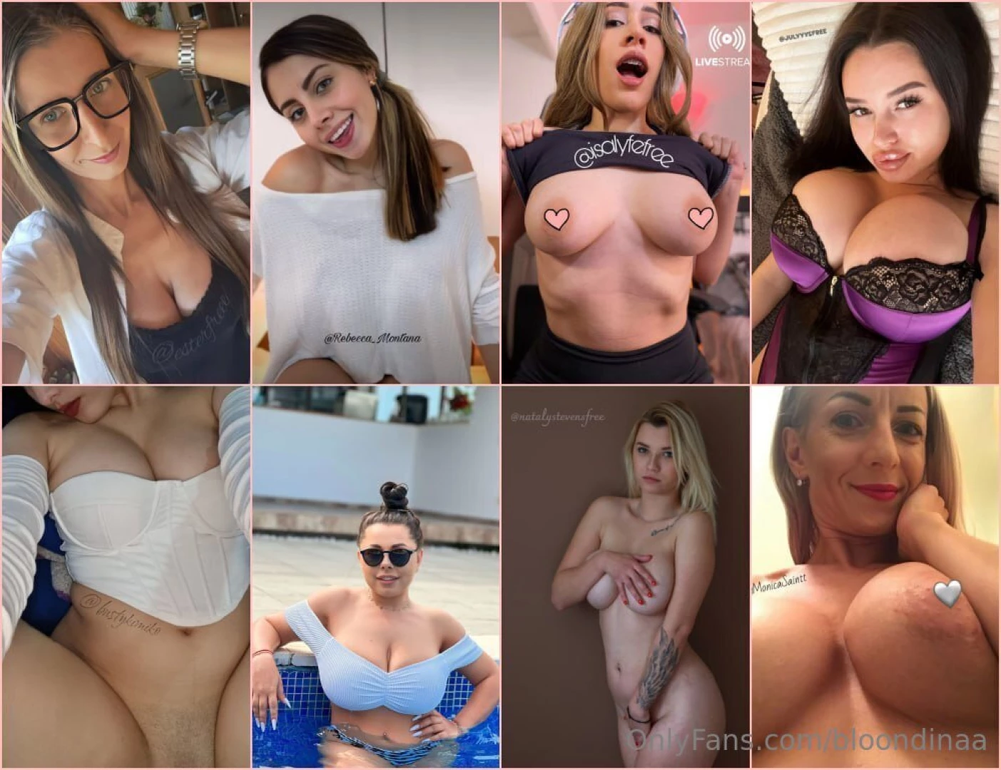 Esterfreee rebecca_montana isalyfefree julyyysfree bustykimiko 