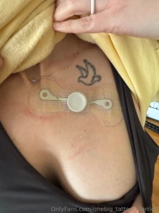 She finally gets this thing off today