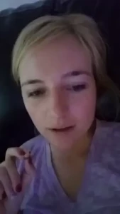 Video eating my cookie in the morning lol tastes so good