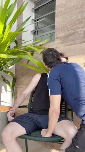 I fuck him at the roof top and almost got caught someone was looking