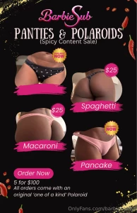 Panty saleeeeee come get yall juice creamy panties part 2