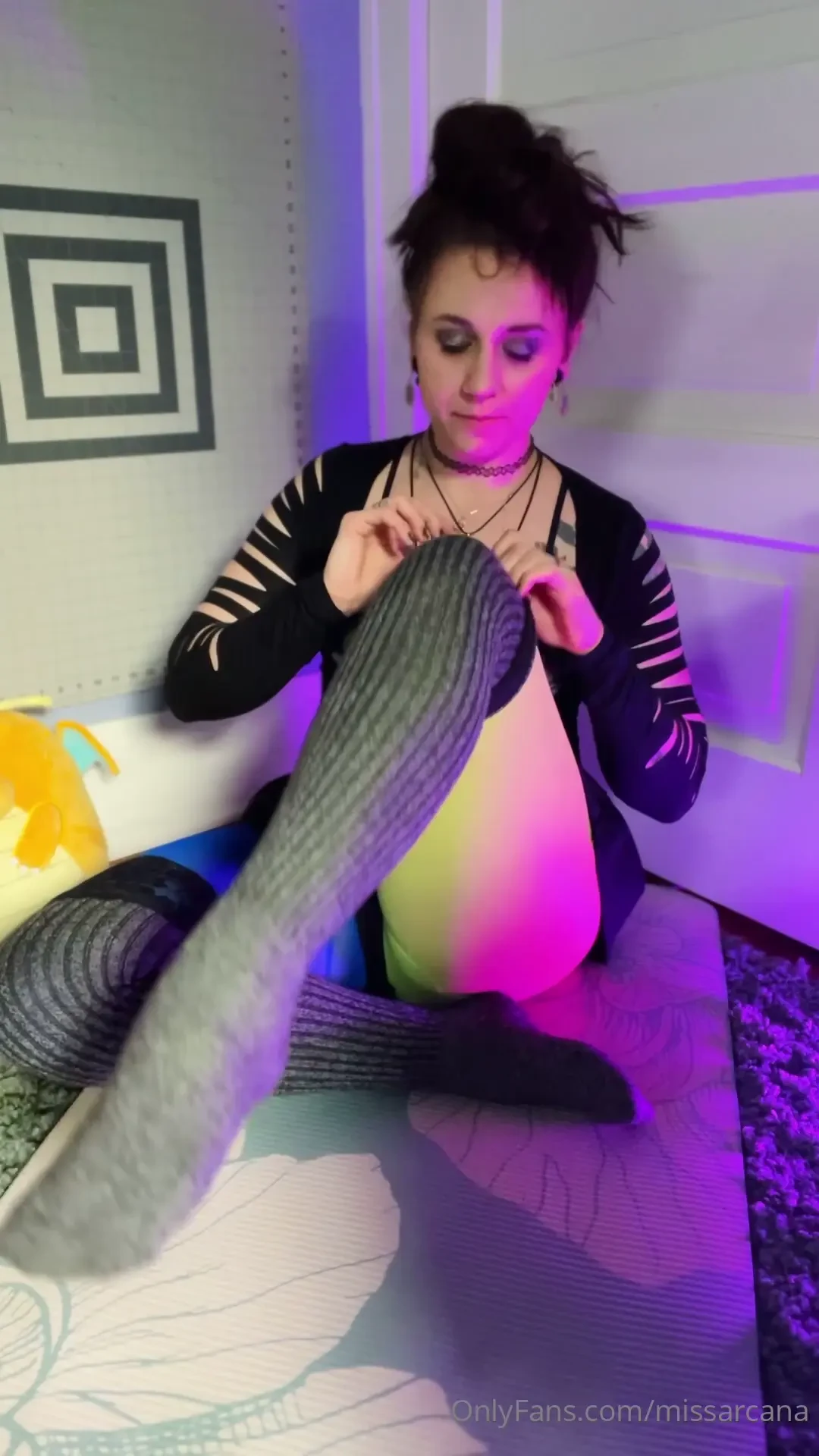 I had so much fun showing off to both cameras i had a camera to my 