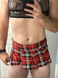 Mr was home alone one day this week and decided to have some fun dress part 3