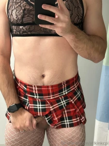 Mr was home alone one day this week and decided to have some fun dress part 2