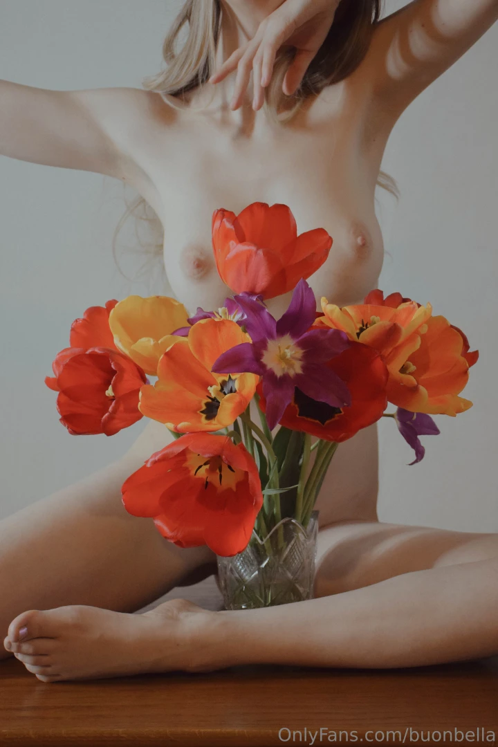 After women flowers are the most lovely thing god has given the world 