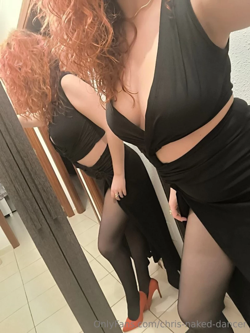 She also kinda and kindly asked for a good cleavage so how did i do 