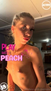 Lets play now daddy peach is readyyy