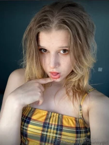 Liliybunnygirl she like touch her pink virgin pussy on camera and cum part 338