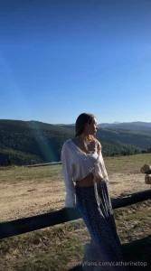 The warm breeze caresses my skin the sun gently kisses my body and the