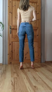 Pee in my jeans would you like to see how this happend pee piss peeing part 1