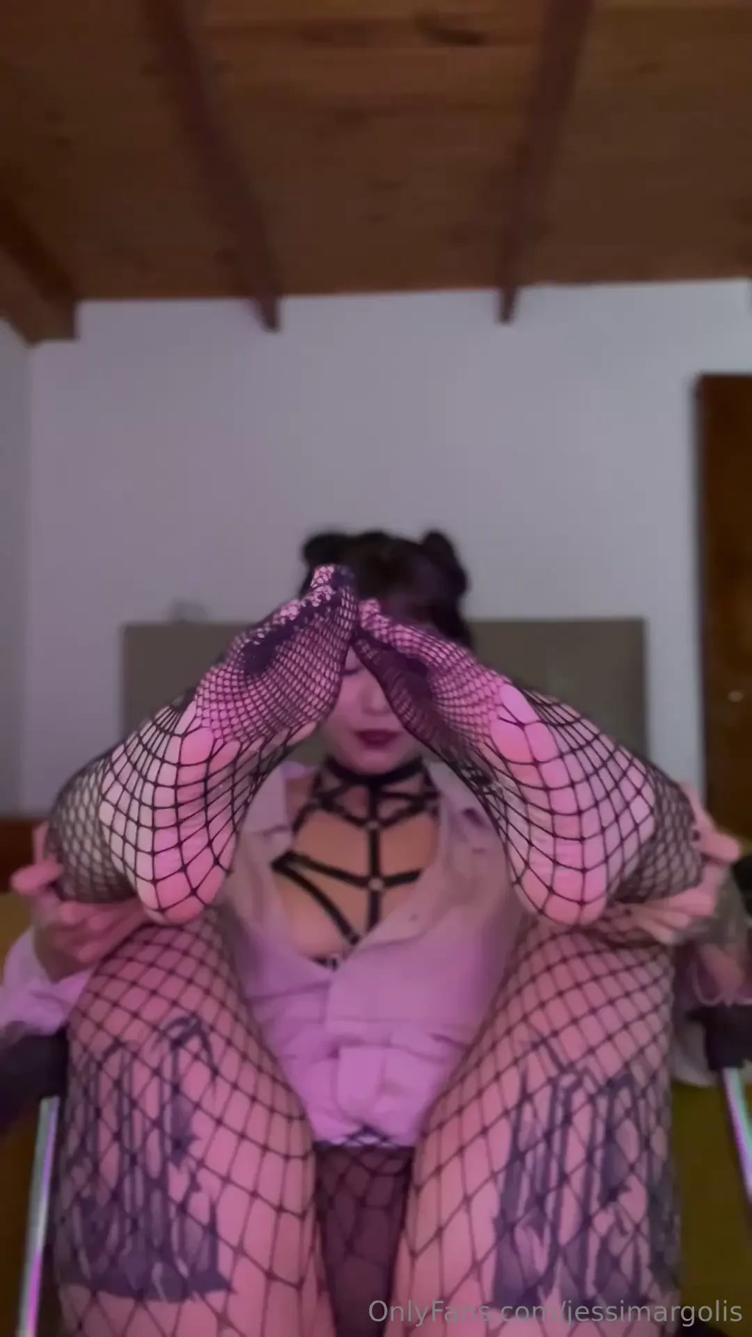 You re going to stay on your knees until my feet are completely 