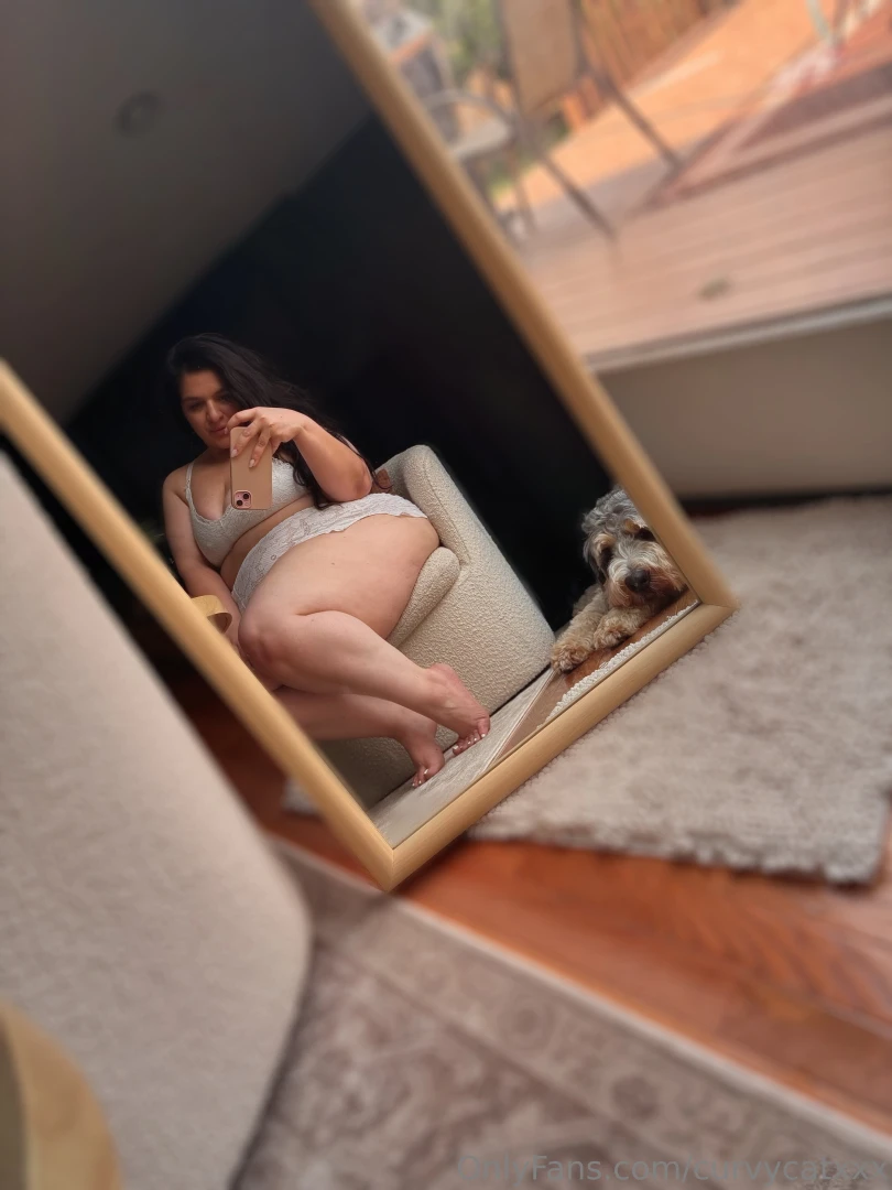 Caught a glimpse in the mirror and couldn t help but share the view 