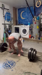 Squat deadlift stuck in the washer