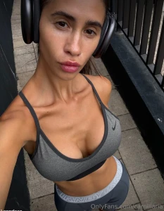Slim brunette domi_moore with big boobs and perfect figure decided to part 15