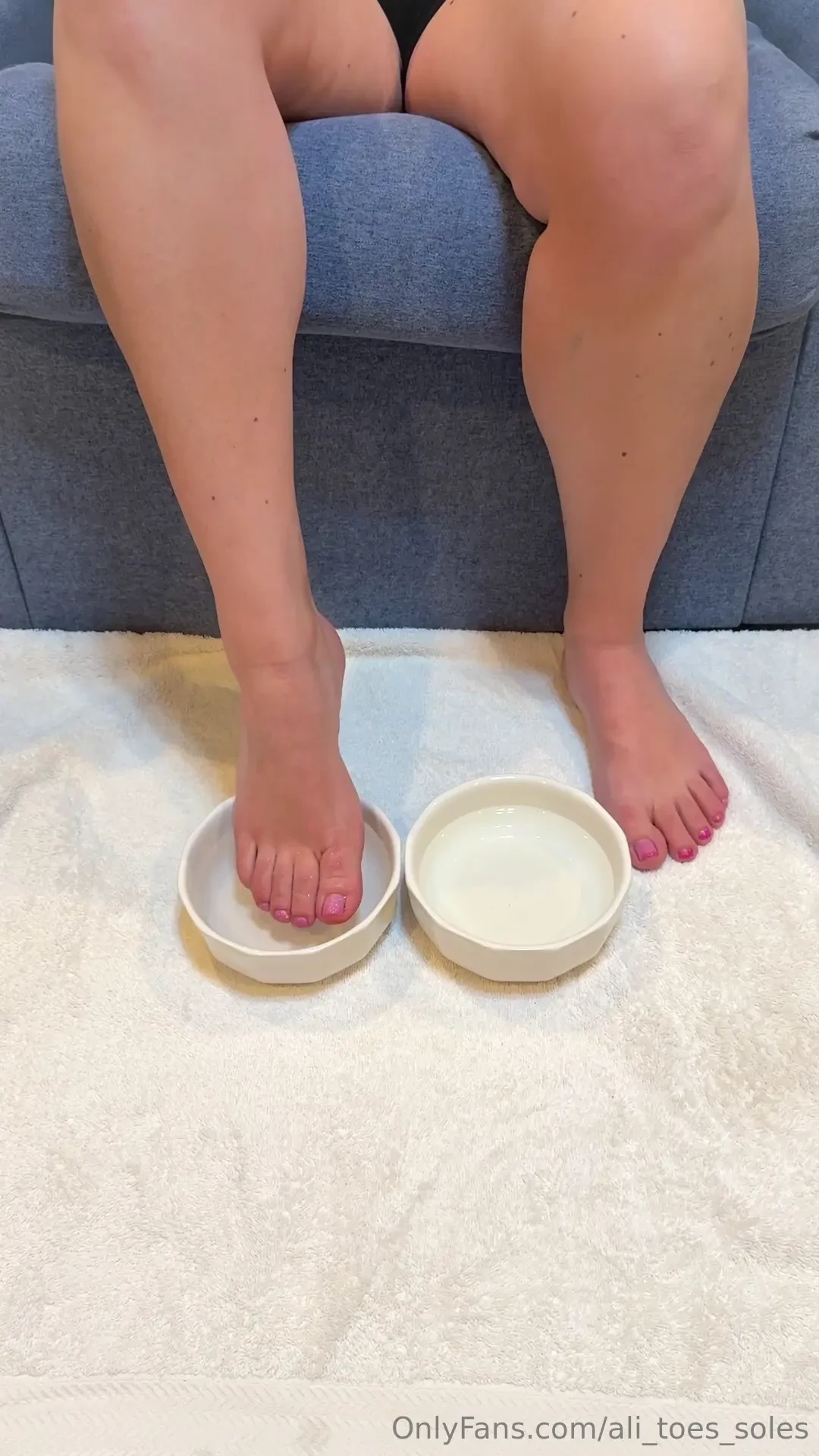 A little pedicure magic 