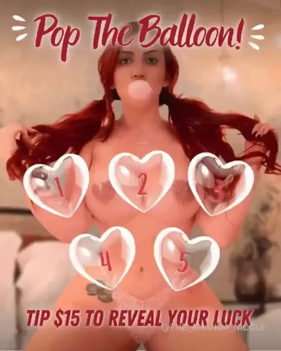 Pop the balloon send me a dm with the number you choose and get a 