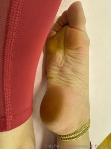 Waiting for yoga class to start though i d take some foot pics part 1