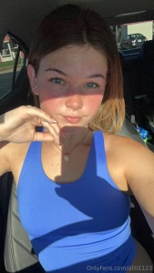 All done at the gym check messages if you wanna see more of me sweaty