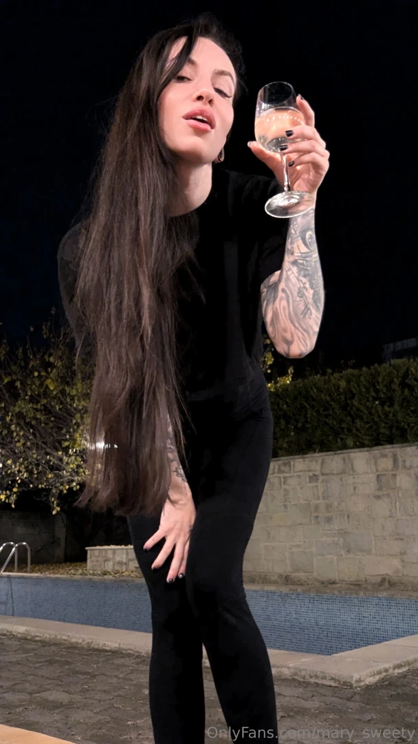 It s actually just apple juice in there i like to drink out of pretty 