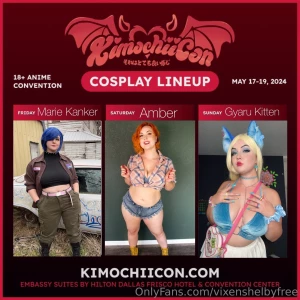 Here is my tentative lineup for kimochiicon some of these looks will