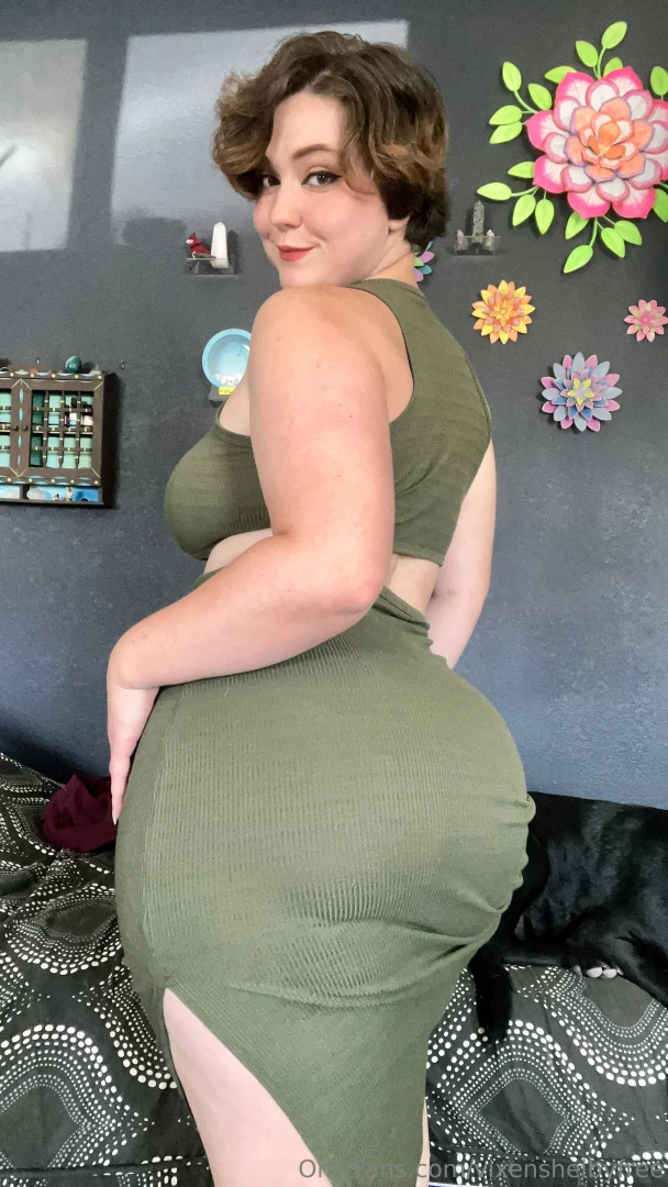 Green summerdress set and mini vids bunch of cute and cheeky photos part 1 