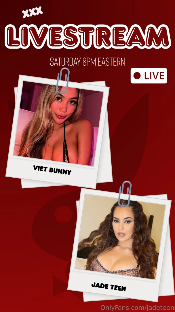 Mark your calendars this saturday with vietbunnyy is gonna be insanely 