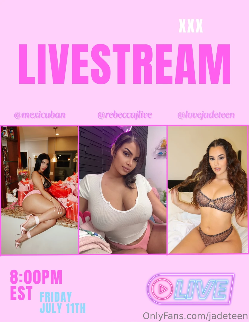 See you at 8pm est right here with two of my best friends finale 