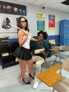 Releasing tonight at 8pm est watch professor jade get slutted out in part 1