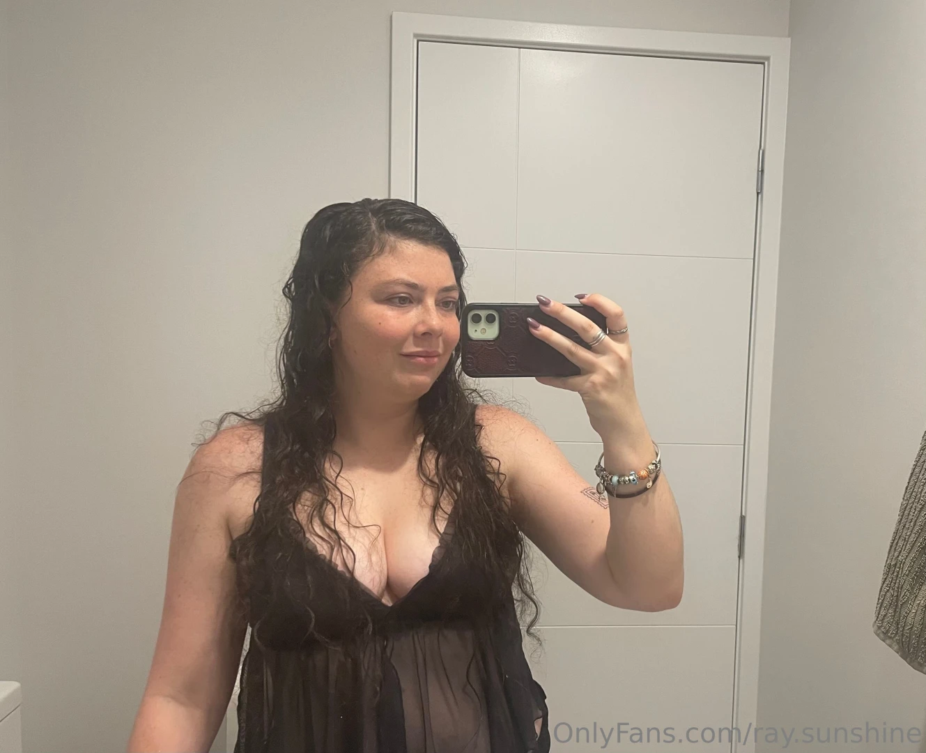 Just got out of the steaming shower 