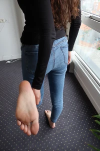 Get to work foot slave part 1