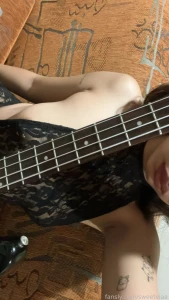 Not only this guitar is craving for some strum fyp teen young tattoo