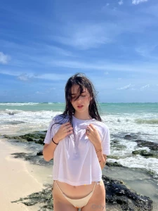 Que lindo se ve el mar