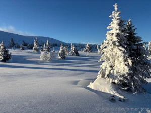 Just a few real nice shots from my ski trip back to the usual content