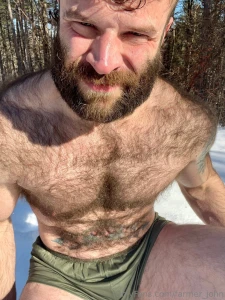 Good morning we got about 8in of snow yesterday part 3