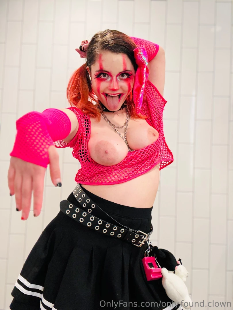 Part 6 10 pretty in pink clownery - nsfw clown clownmakeup cuteclown part 1 