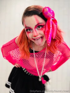 Part 4 10 pretty in pink clownery - nsfw clown clownmakeup cuteclown