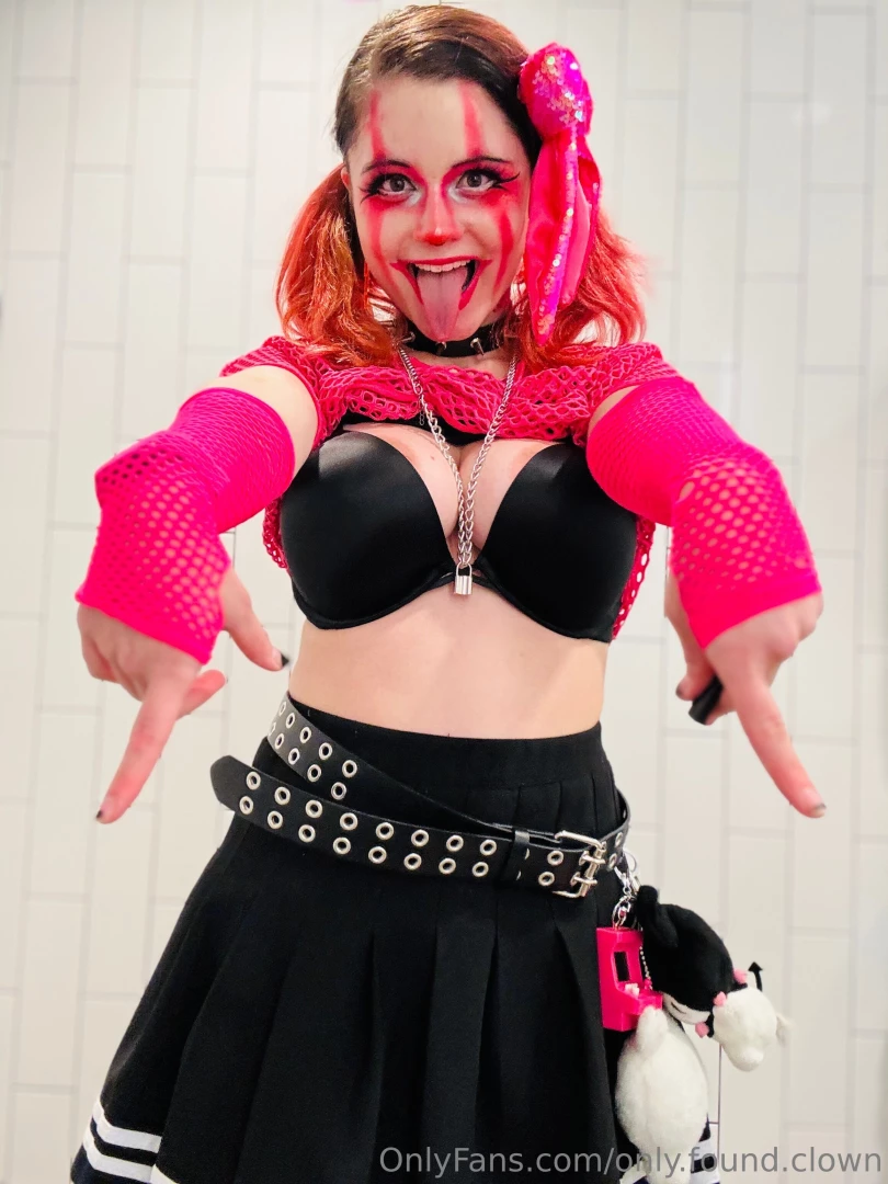 Part 3 10 pretty in pink clownery -nsfw clown clownmakeup cuteclown 