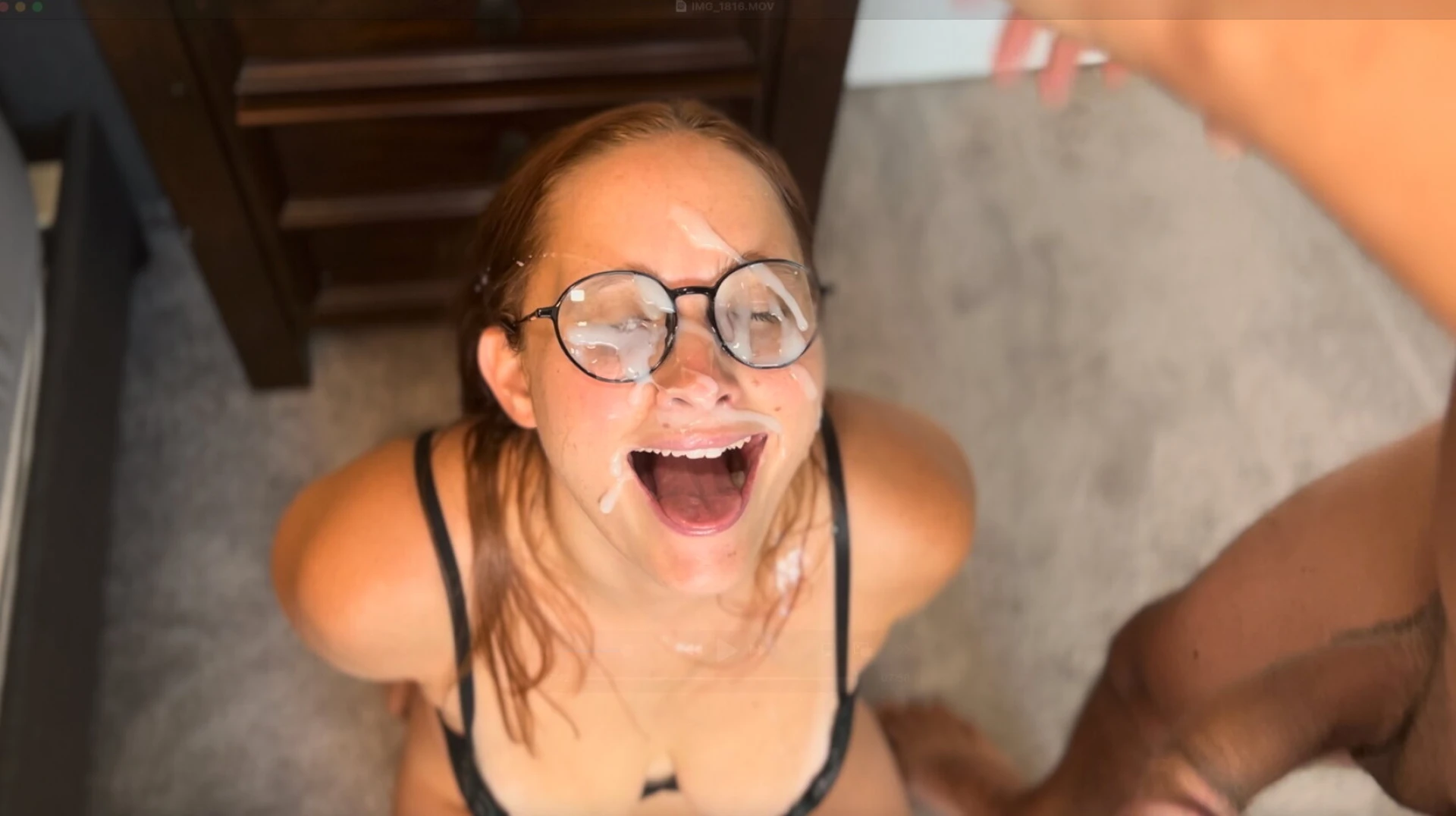 Brand new unreleased full scene the debut of ivy turns into a double 