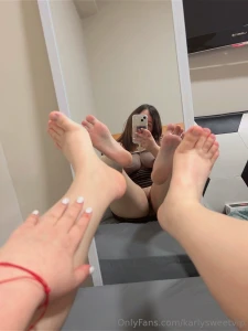 I should open my legs