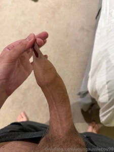 Where can i dock you first wrap this foreskin over