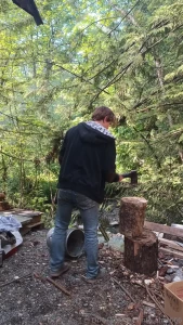 Wood chopping