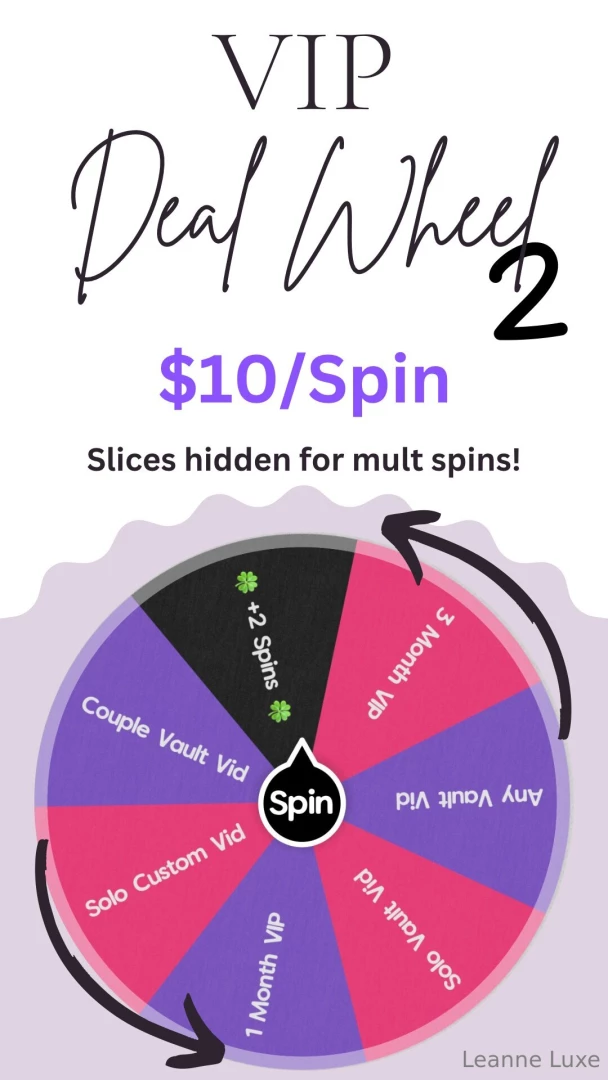 Vip deal wheel 2 0 deal wheel 1 0 sold over 300 10 per spin winning 