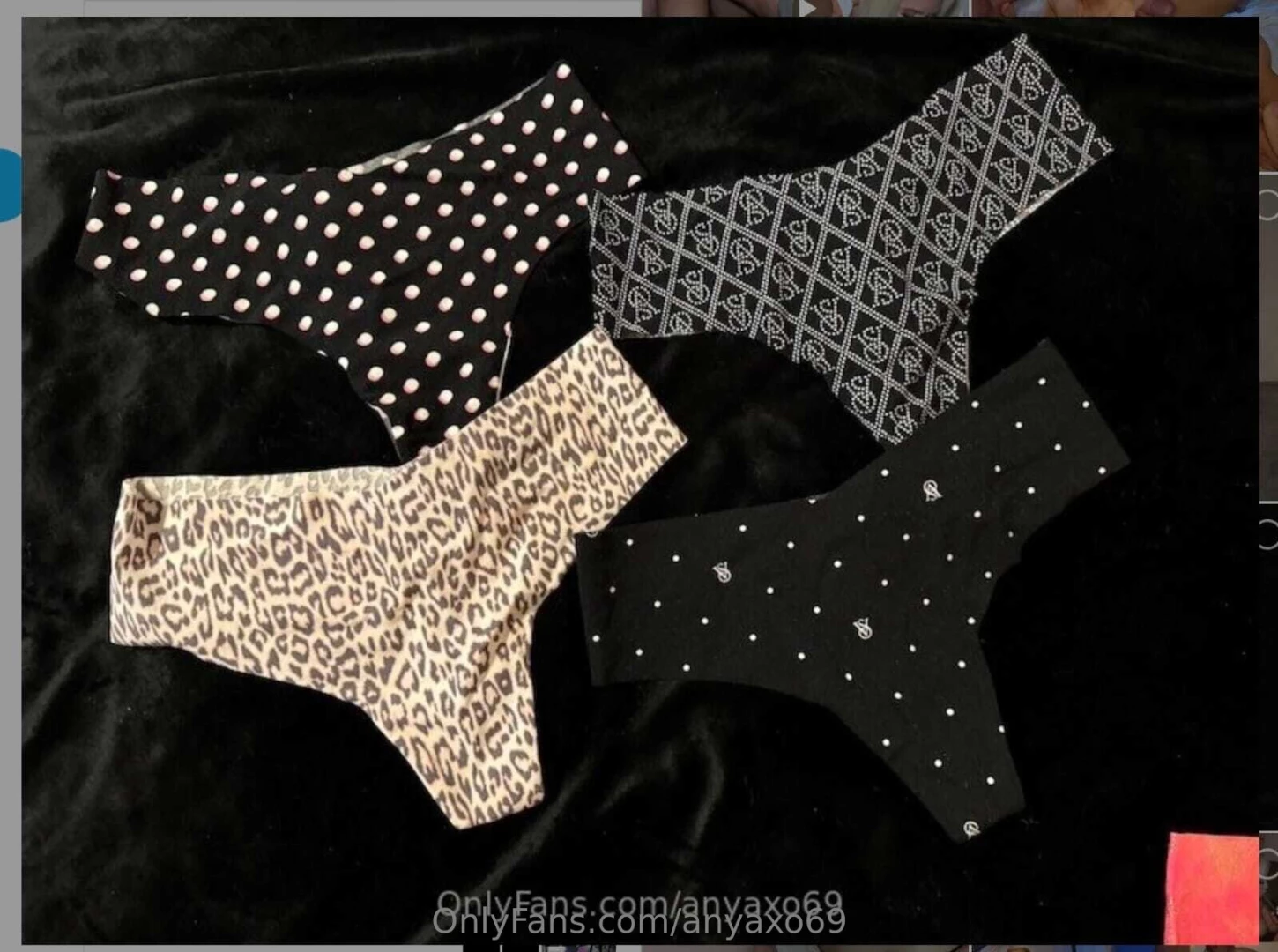 Two fans only buy a pair of panties and get a personalized video with 