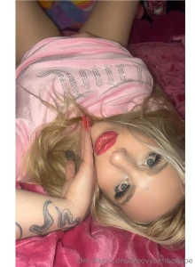 Do you like my new juicy pajama shirt or would you rather see it off part 1