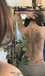 Incase seeing all of the intricate details of my back tat was