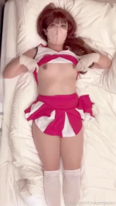 Do you want to see a cheerleader masturbate first with my fingers then