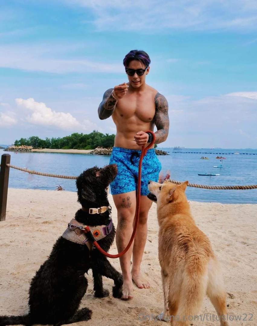 Beautiful day with my pets 