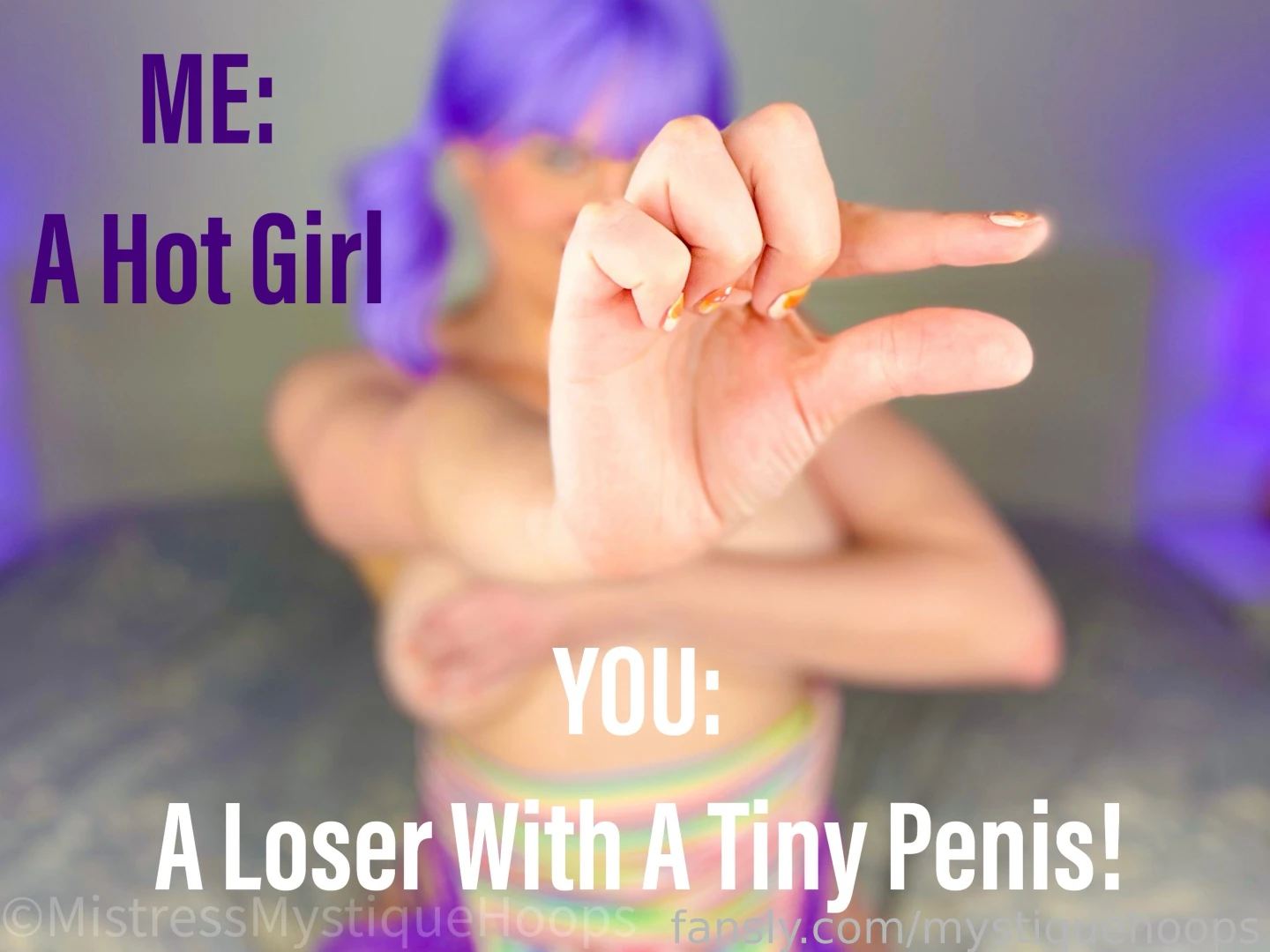 Am i wrong sph smallpenishumiliation femdom domme mistress humiliation 