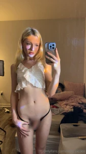 Playing shy but not too shy come find out