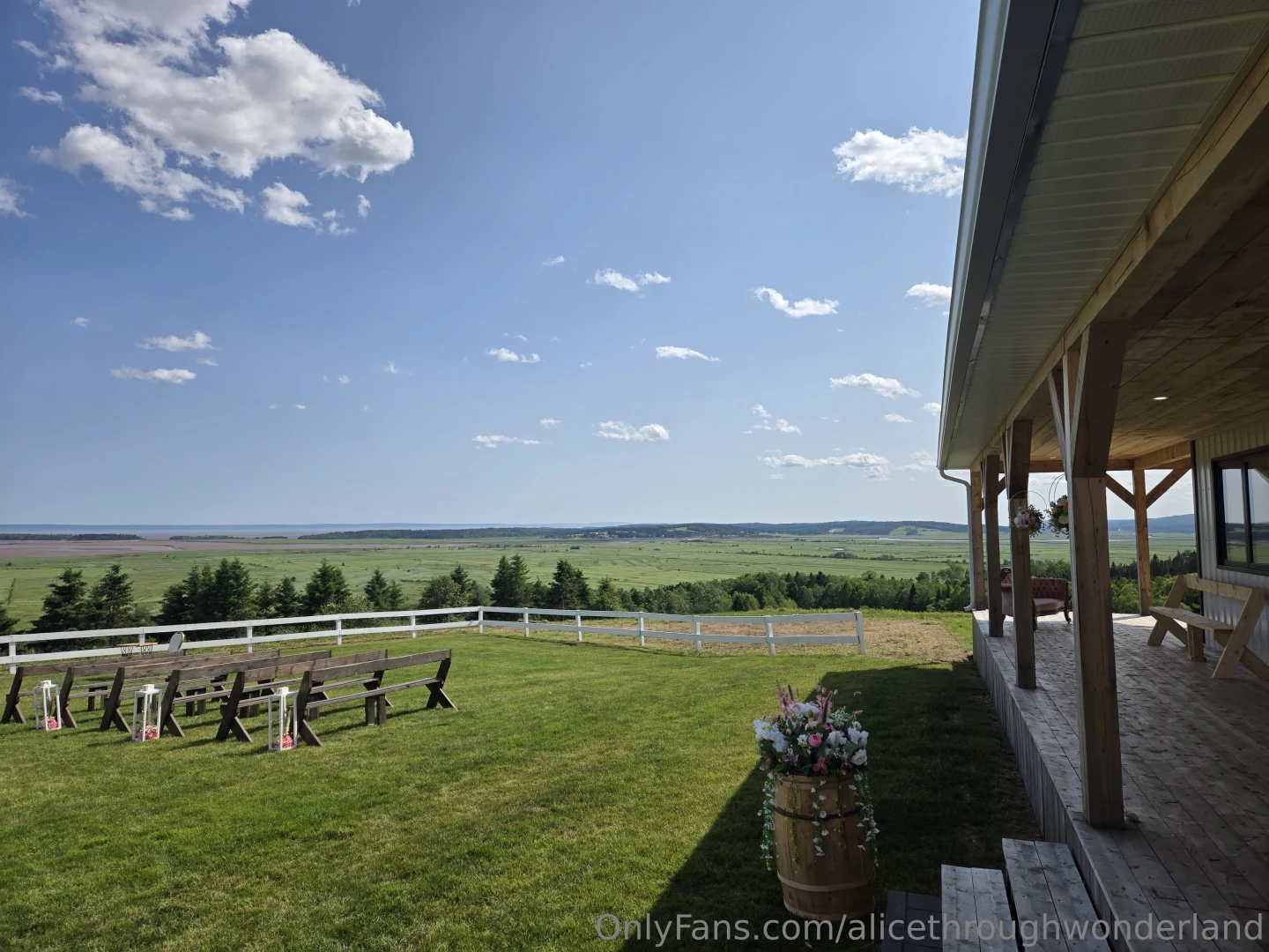 Great day to bartend a wedding hopewell highlands fantastic venue 